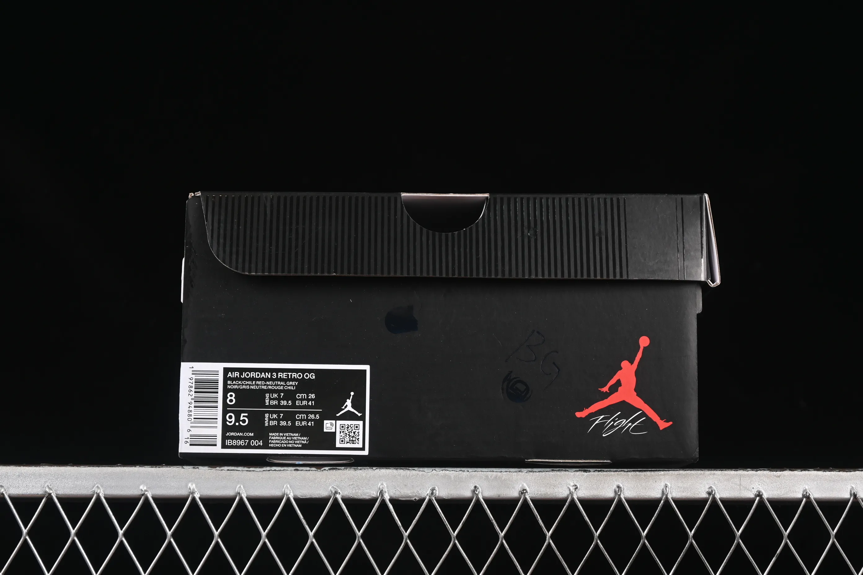 All categories Air Jordan Jordan series basketball shoes Air Jordan 3 OG version Air Jordan 3 OG "Rare Air" AJ3 Joe 3 small reverse hook IB8967-004